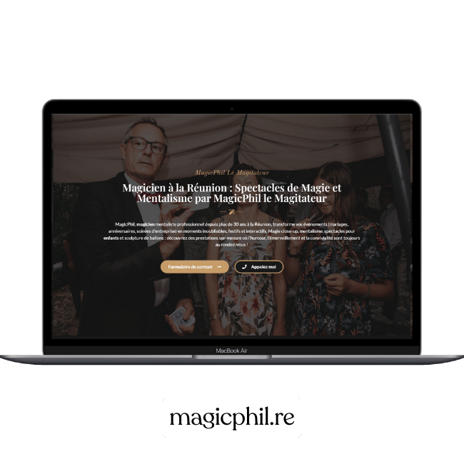 Magicien à la réunion - magicphil.re