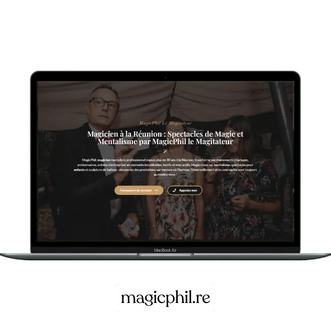 Magicien à la réunion - magicphil.re